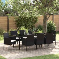 Compact 9-Piece Outdoor Dining Set for Gatherings
