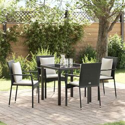 Compact and Stylish 5-Piece Outdoor Dining Set