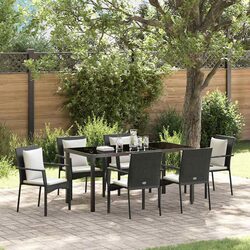 Concise 7-Piece Outdoor Dining Set Overview