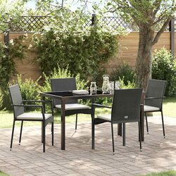 Efficient 5-Piece Garden Dining Set for Outdoors
