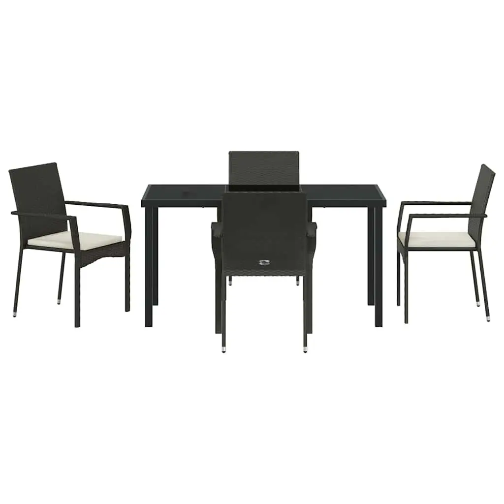 5-Piece Garden Dining Set for Outdoors