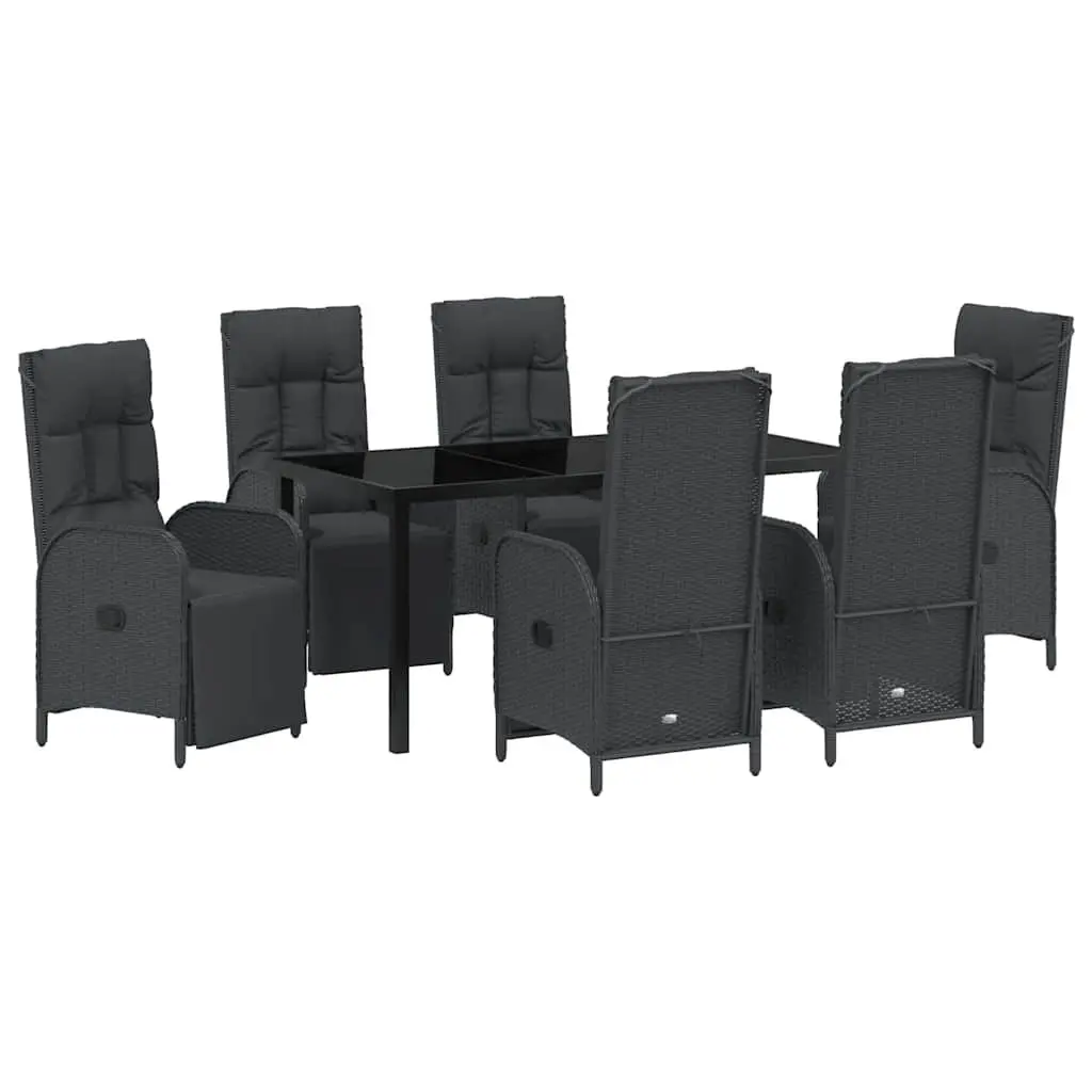 7 Piece Outdoor Dining Set with Cushions