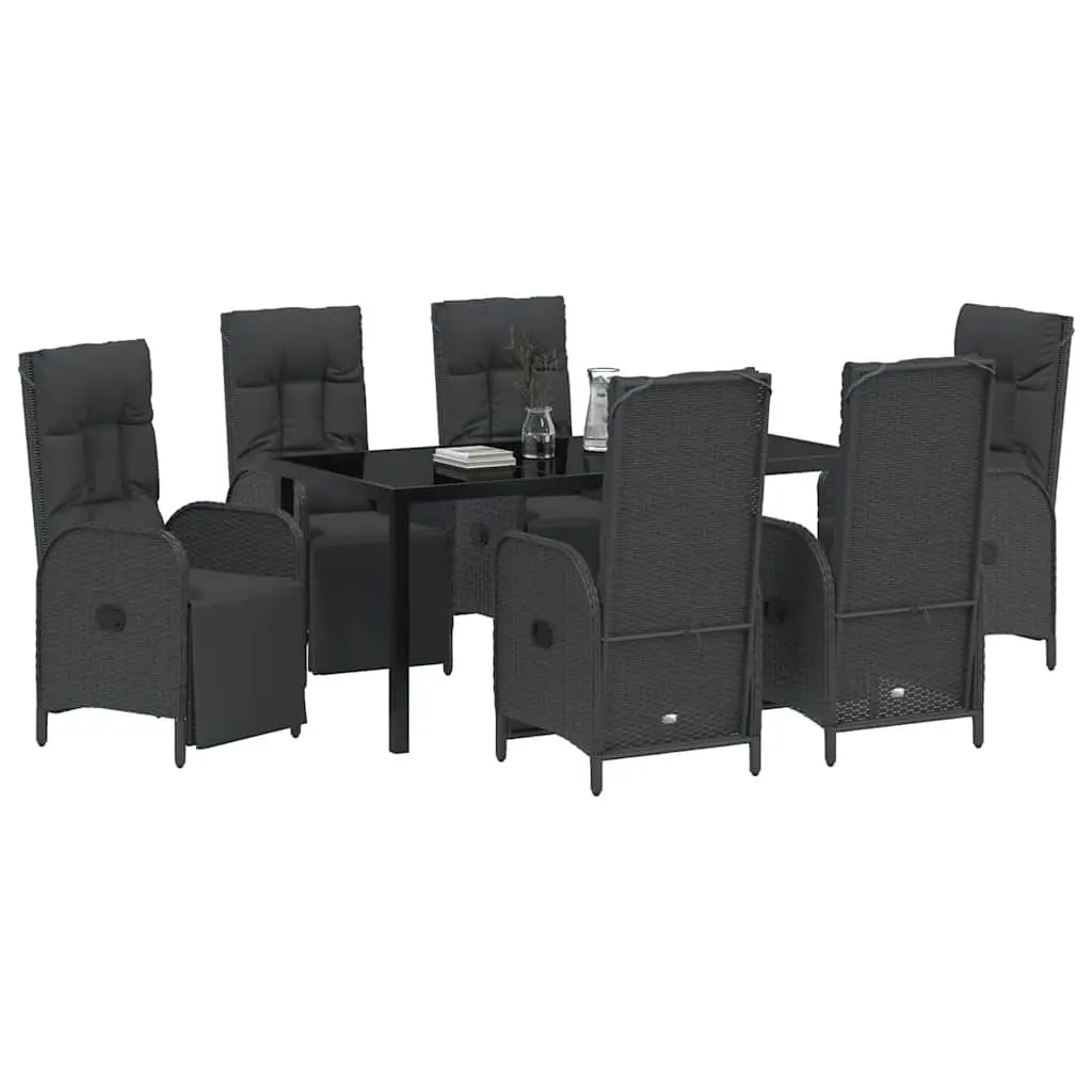 7 Piece Outdoor Dining Set with Cushions