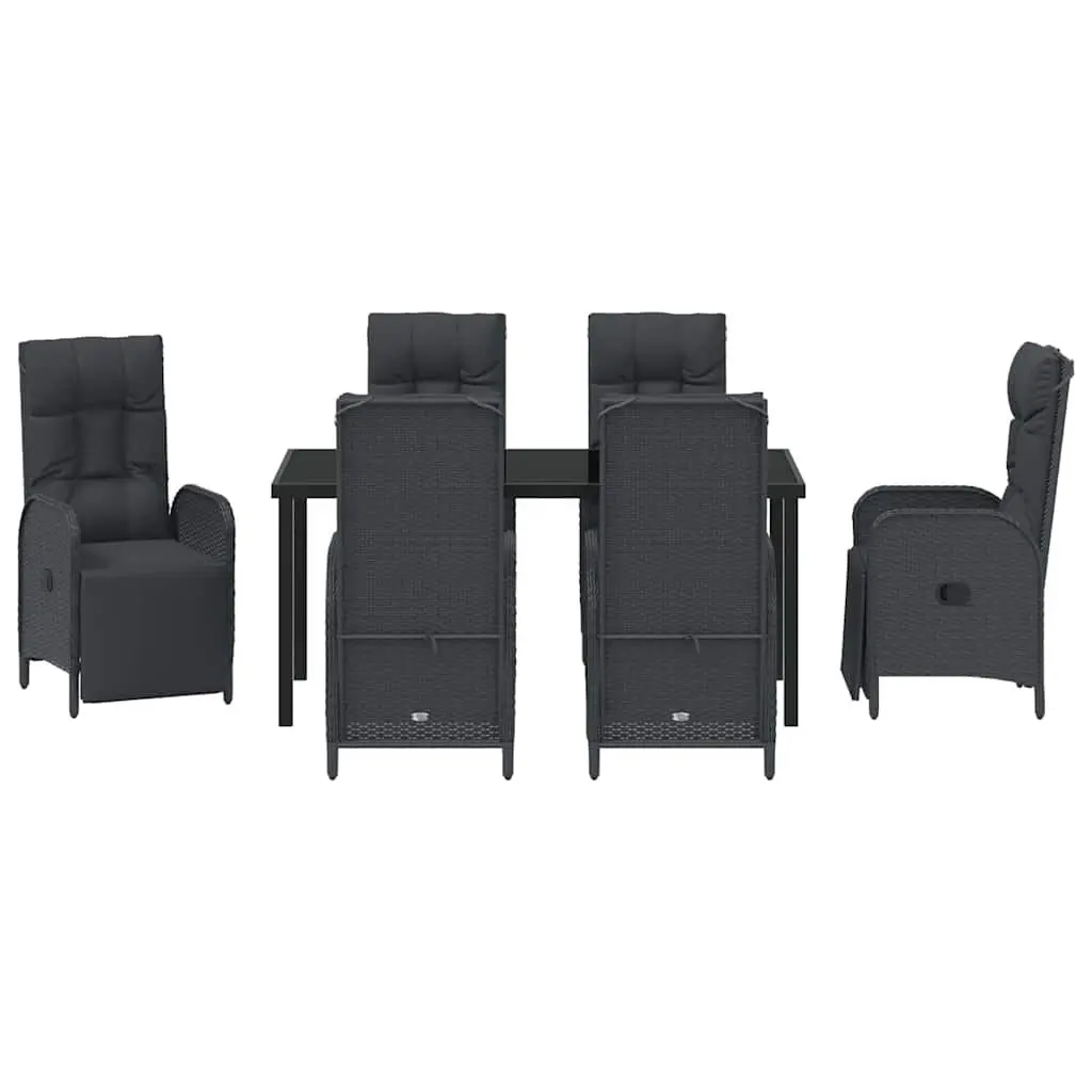 7 Piece Outdoor Dining Set with Cushions