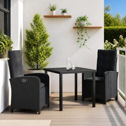 Stylish Garden Dining Set - 3 Pieces of Outdoor Furniture