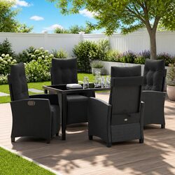 5-Piece Garden Dining Set - Simple and Stylish
