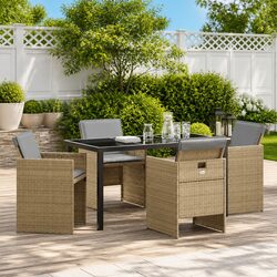 5-Piece Dining Set for Stylish Outdoor Meals