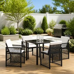 5-Piece Dining Set - Perfect for Outdoor Meals