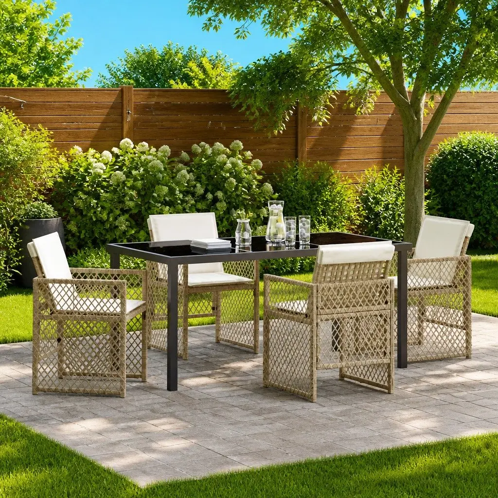 5-Piece Dining Set for Outdoor Gatherings