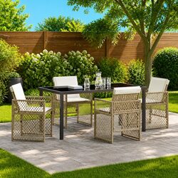 5-Piece Dining Set for Outdoor Gatherings