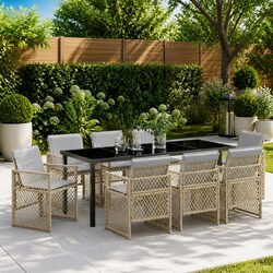 9-Piece Dining Set for Your Outdoor Retreat