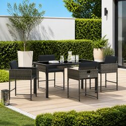 5-Piece Garden Dining Set for Stylish Outdoor Living