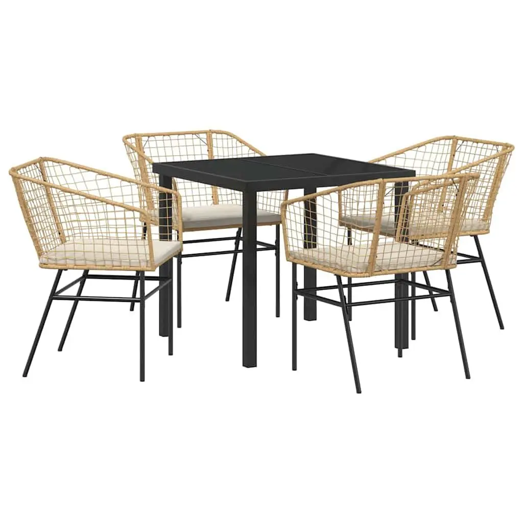 5 Piece Garden Dining Set