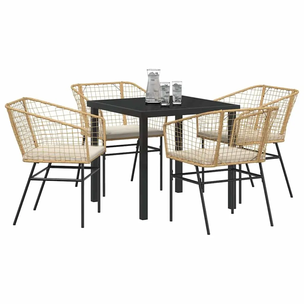5 Piece Garden Dining Set