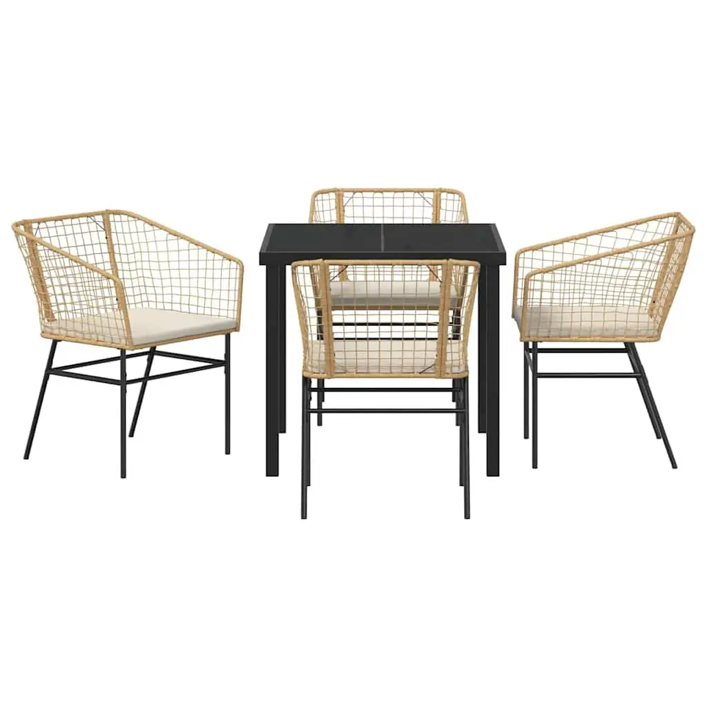 5 Piece Garden Dining Set