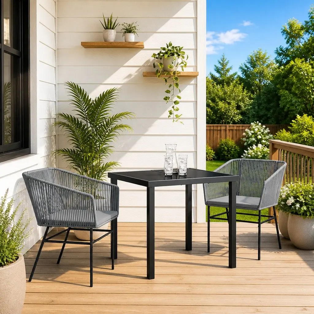 Garden Dining Set with Modern Style