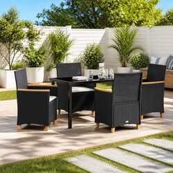Compact and Stylish 5-Piece Outdoor Dining Set