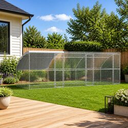 Quality Chicken Cage 600 x 200 x 200 cm - Easy Setup and Use