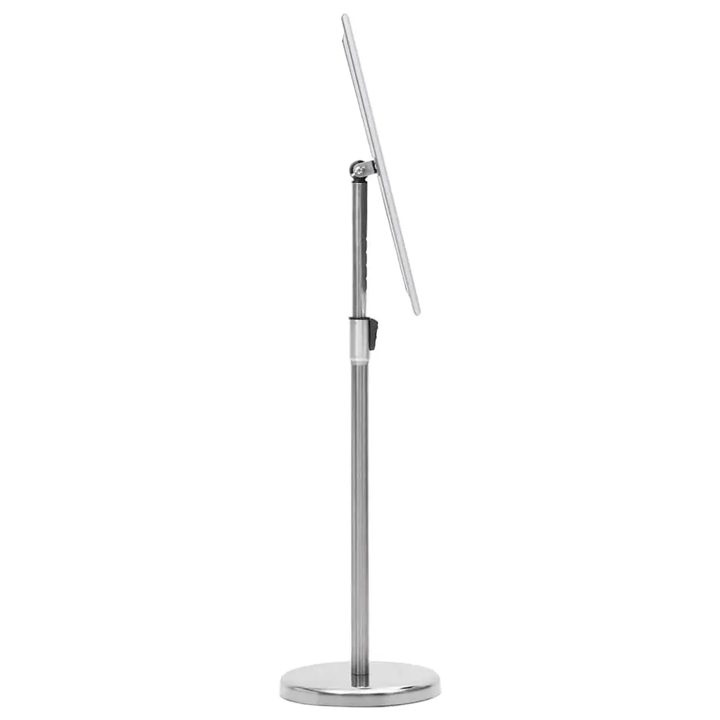 Poster Stand Silver 45 x 32.7 x 108 cm Height Adjustable Rotatable Display 2 Piece