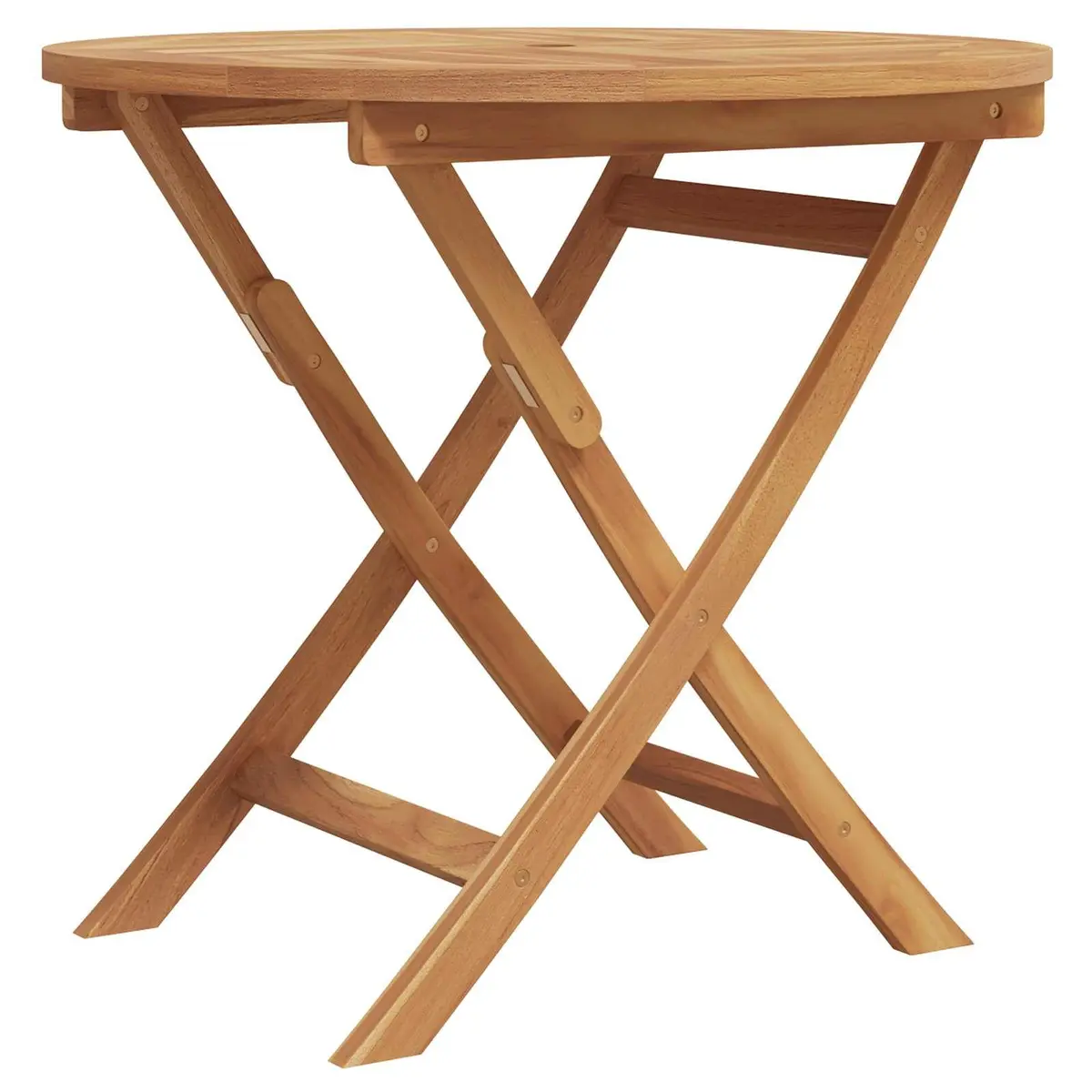 Garden Dining Set 3 Pieces Brown Solid Acacia Wood Outdoor Furniture Table