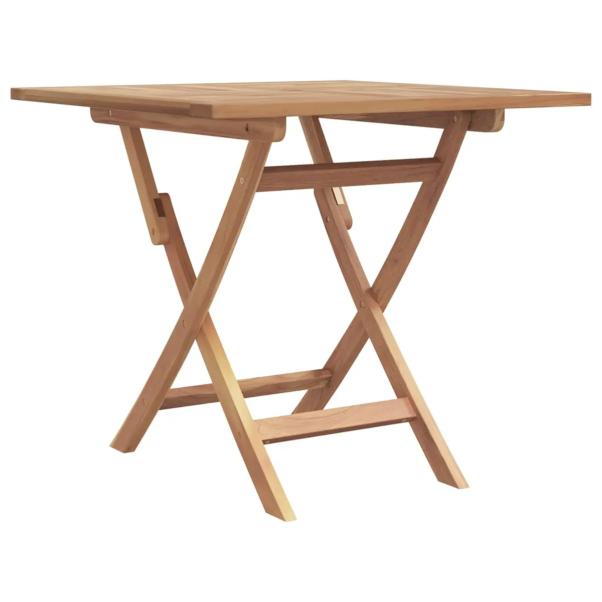 Garden Dining Set 3 Piece Outdoor Furniture Solid Wood Brown Table Chairs