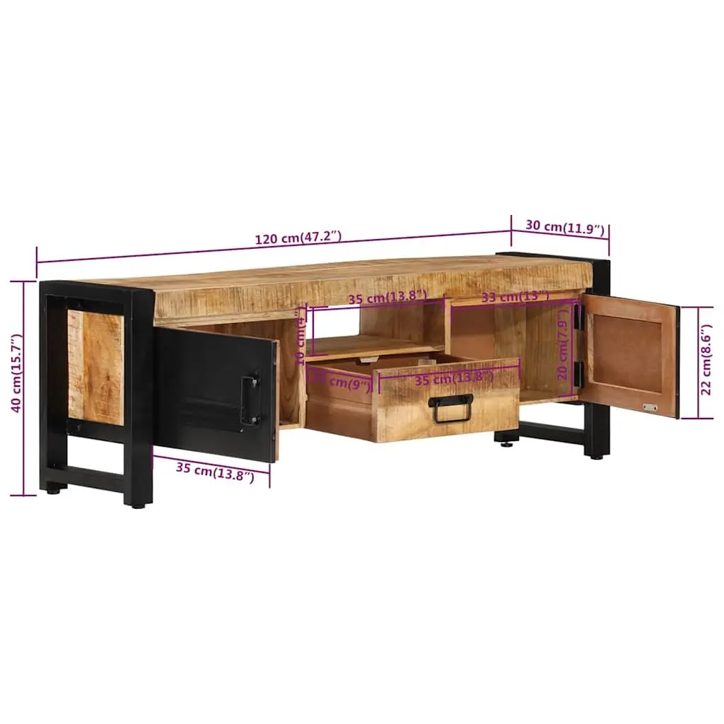 TV Cabinet 120x30x40 cm for Organized Spaces