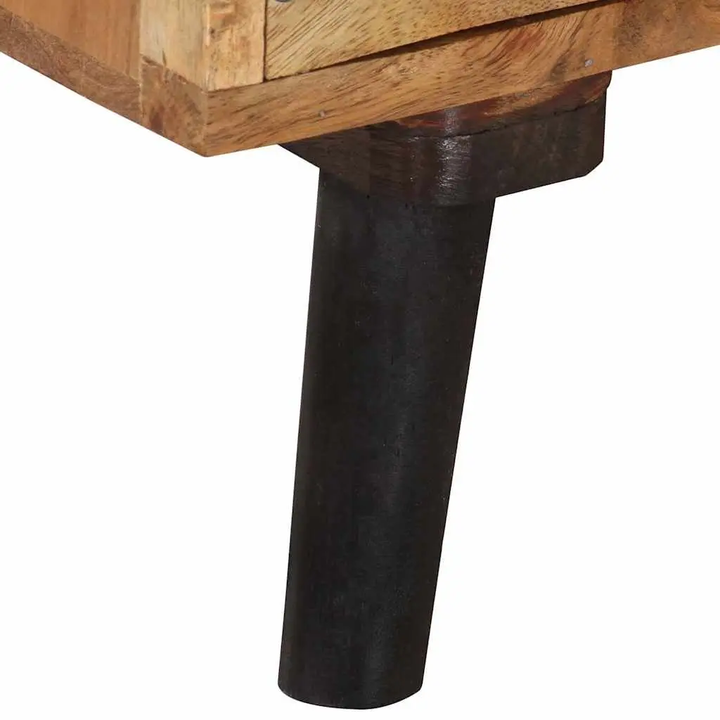 TV Cabinet Brown 145x35x35 cm Solid Acacia Wood Storage Furniture