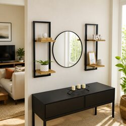 2-Piece Floating Wall Shelves - Simple and Elegant