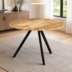 110x75cm Dining Table Made of Mango Wood
