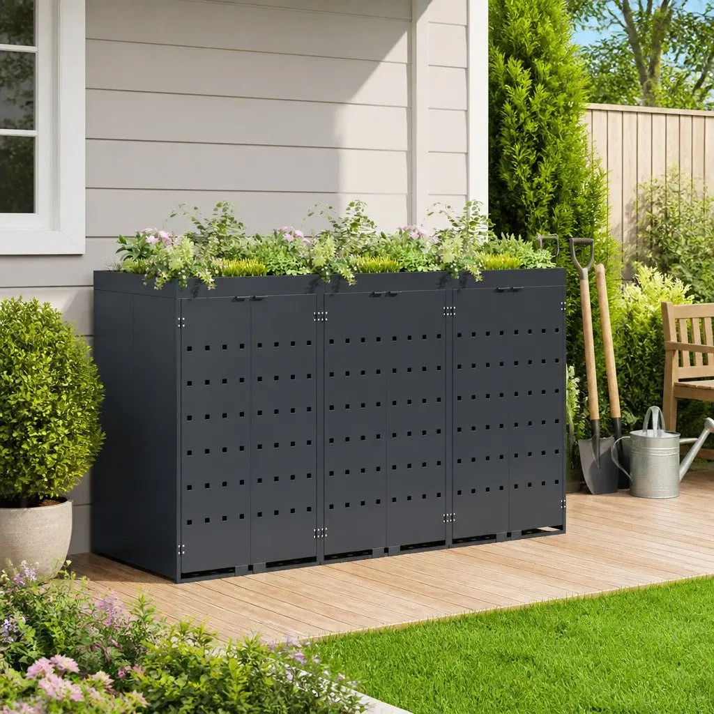 Wheelie Bin Storage Enclosure for Outdoor Use
