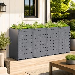 Garden Waste Container Enclosure for 4 Wheelie Bins