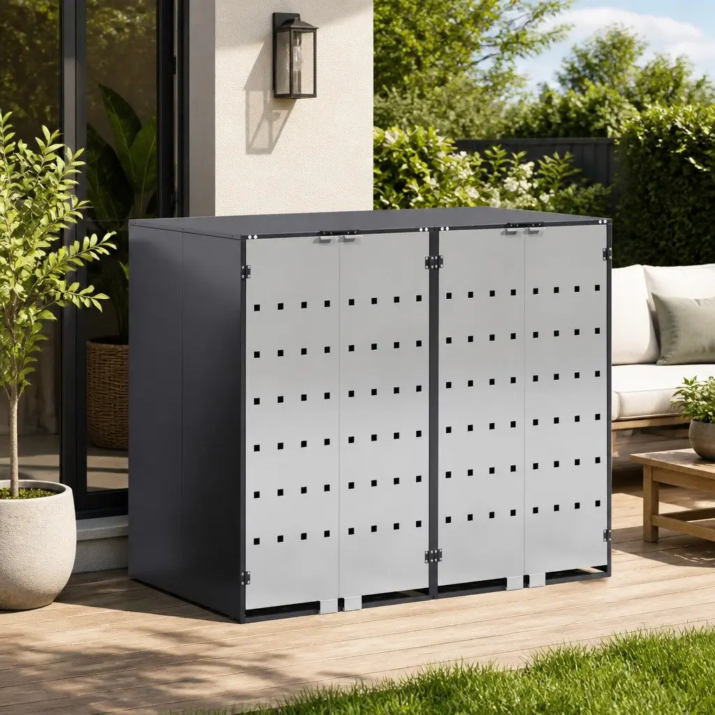 Wheelie Bin Storage for Outdoor Bins