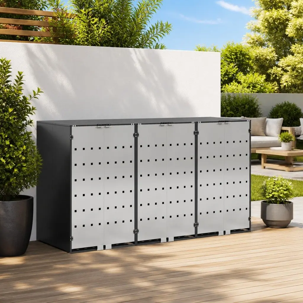 Wheelie Bin Storage Shed