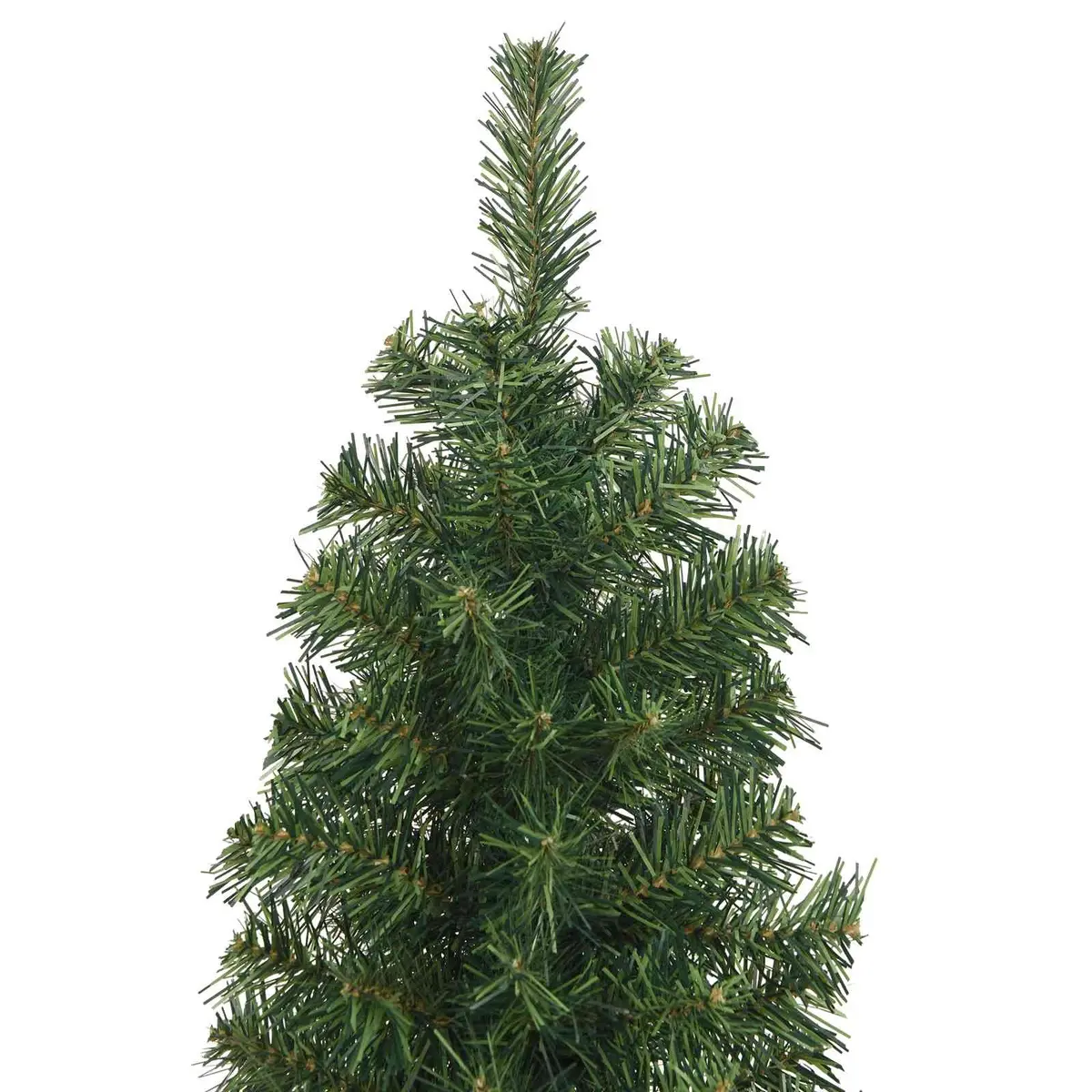 Artificial Christmas Tree Green 180cm Cone Shape 300 LED Lights