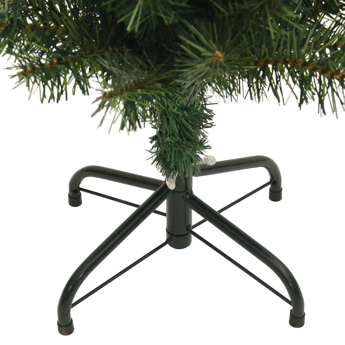 Artificial Christmas Tree Green 180cm Cone Shape 300 LED Lights