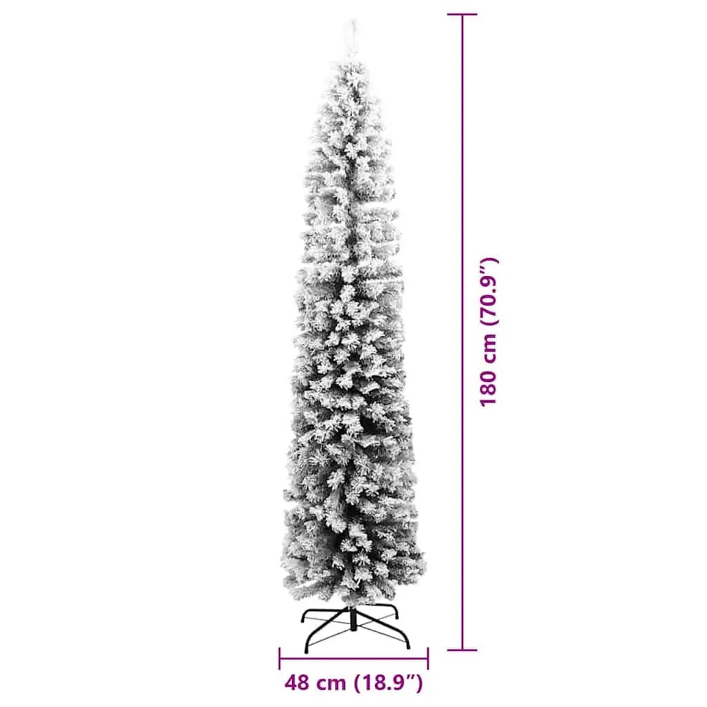 Artificial Christmas Tree Green 180cm Cone Shape 300 LED Lights