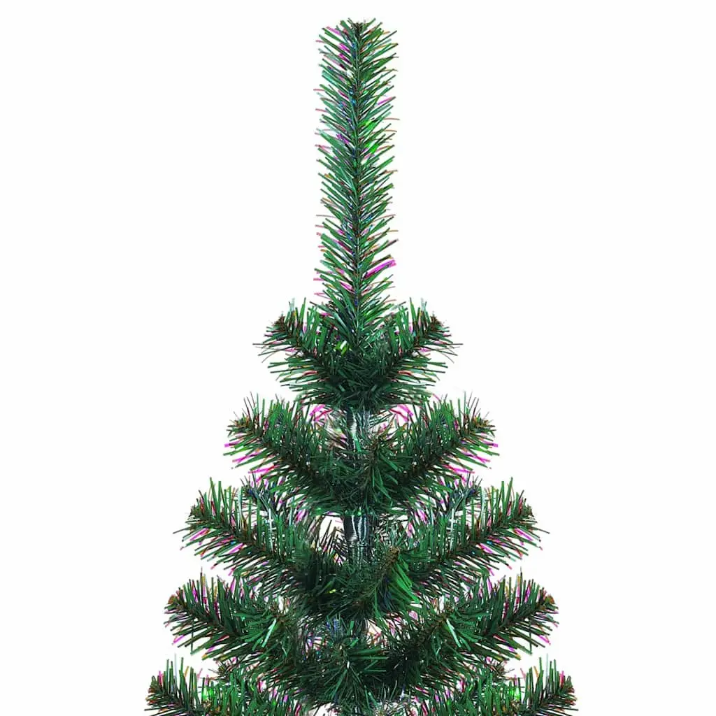 Artificial Pre-lit Christmas Tree Green 150cm Cone USB Powered LED Lights