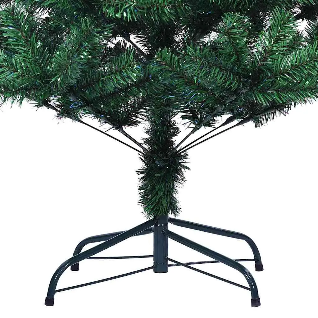 Artificial Pre-lit Christmas Tree Green 150cm Cone USB Powered LED Lights