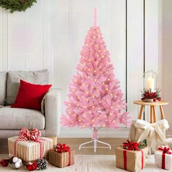 150cm Pink Christmas Tree with 150 LED Lights