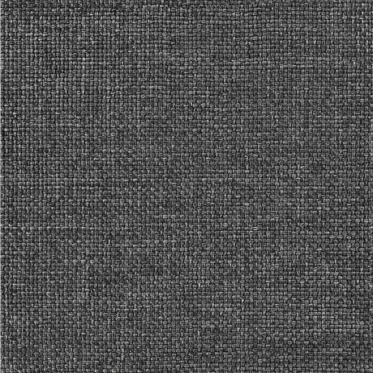 Bed Frame Grey 150 x 200 cm Upholstered Headboard Wooden Platform Slats