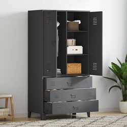 Your Friendly Industrial Metal Wardrobe Storage Solution