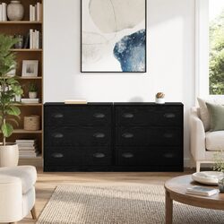 Sleek and Functional Black Modern Sideboard