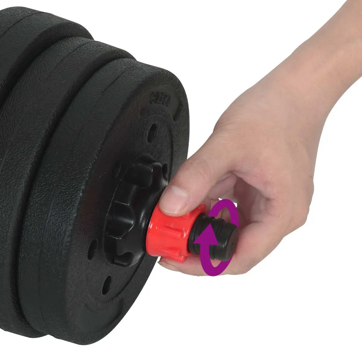 30kg Adjustable Dumbbell Set for Home Fitness