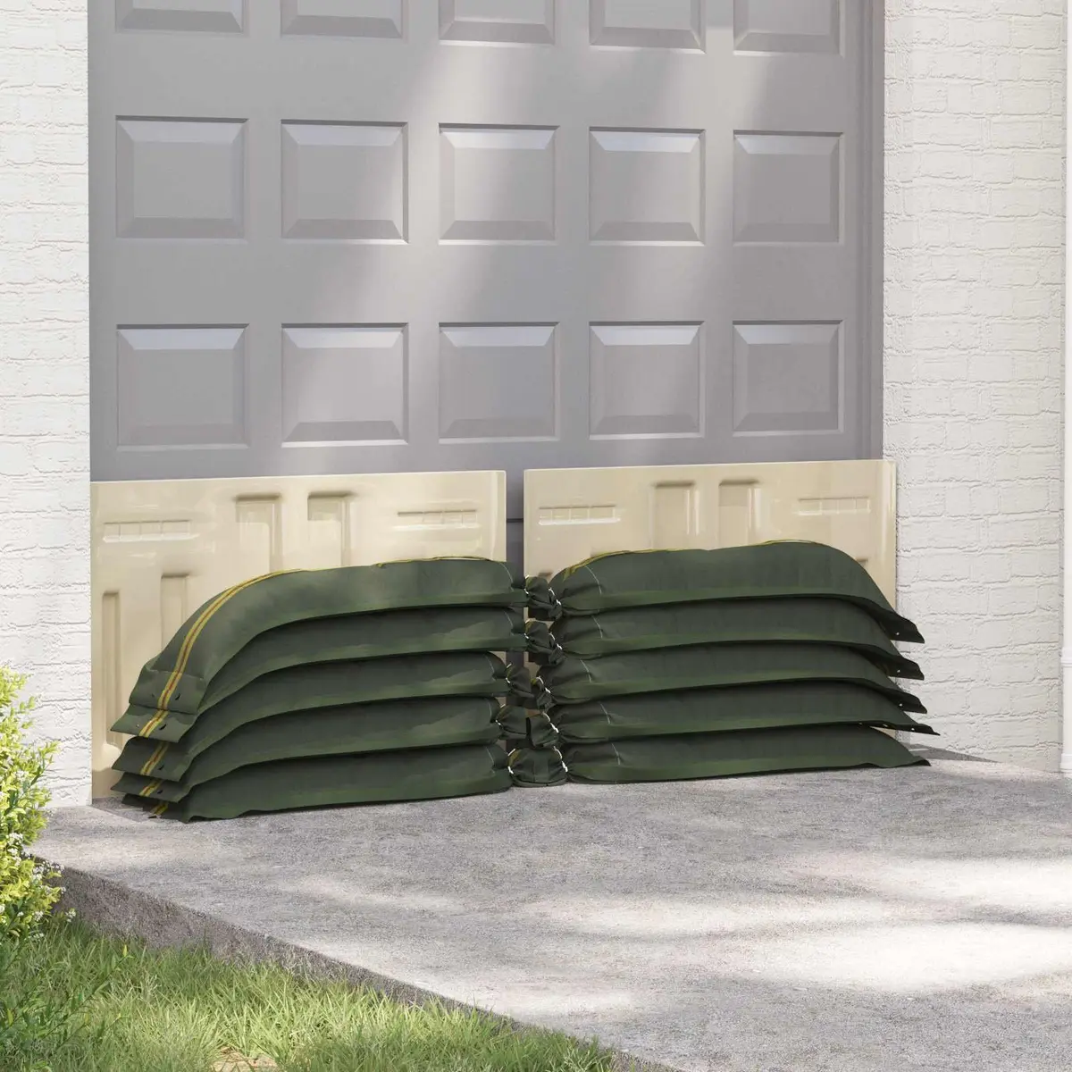 50 Pack Dark Green Sandbags