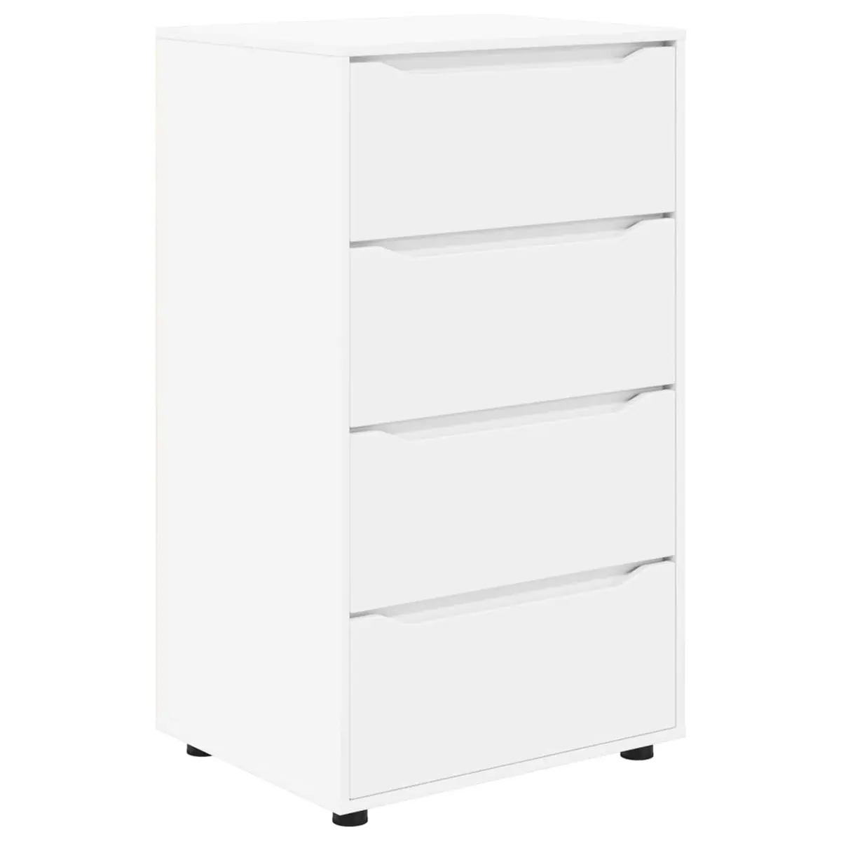 Storage Cabinet White 60 x 48 x 105 cm Engineered Wood Multiple Drawers