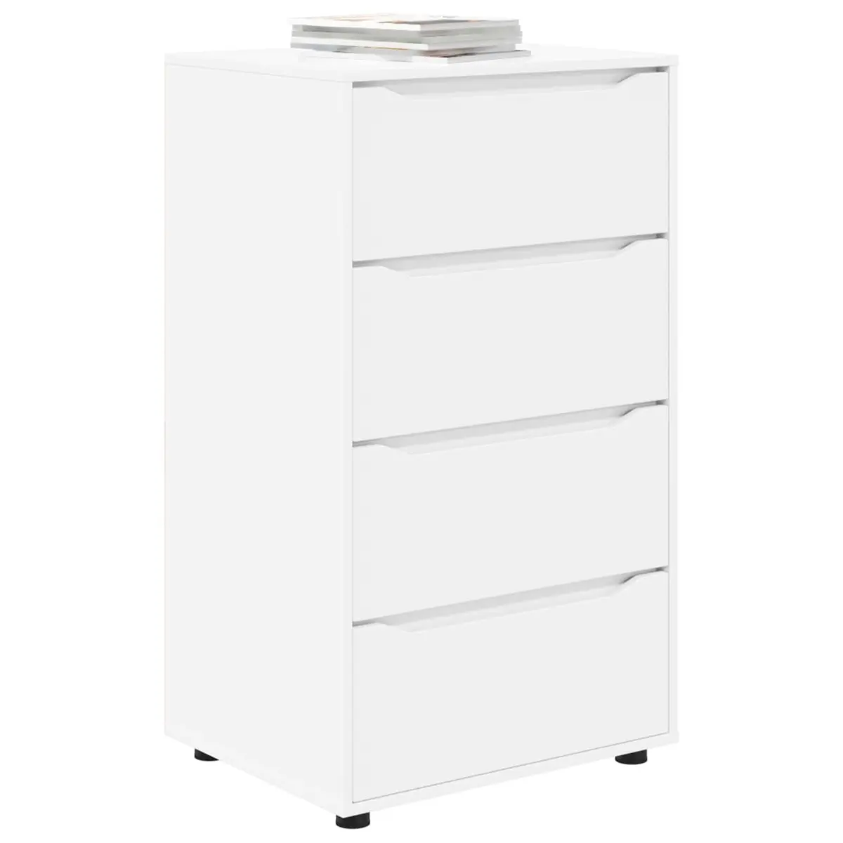 Storage Cabinet White 60 x 48 x 105 cm Engineered Wood Multiple Drawers