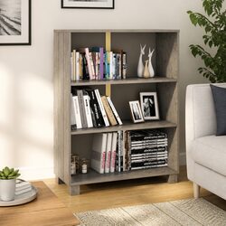 Compact Book Cabinet 85x35x112cm - 3 Shelves