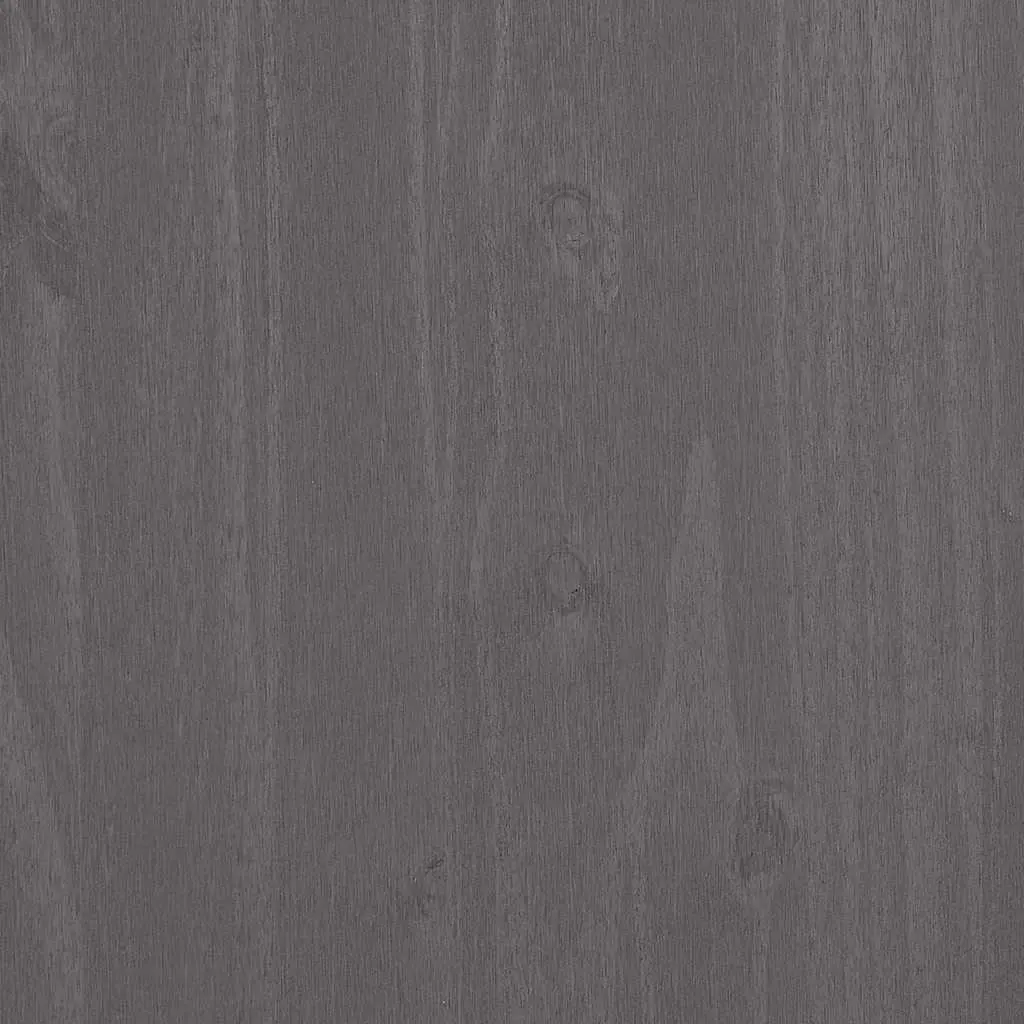 Highboard Light Grey Solid Pine Wood 60x35x180 cm Storage Cabinet Shelves Drawers