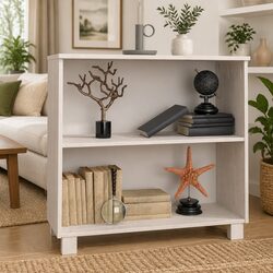 White Wooden Sideboard Storage Cabinet 85x35x80cm