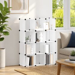 12-Cube Storage Unit for Easy Organisation